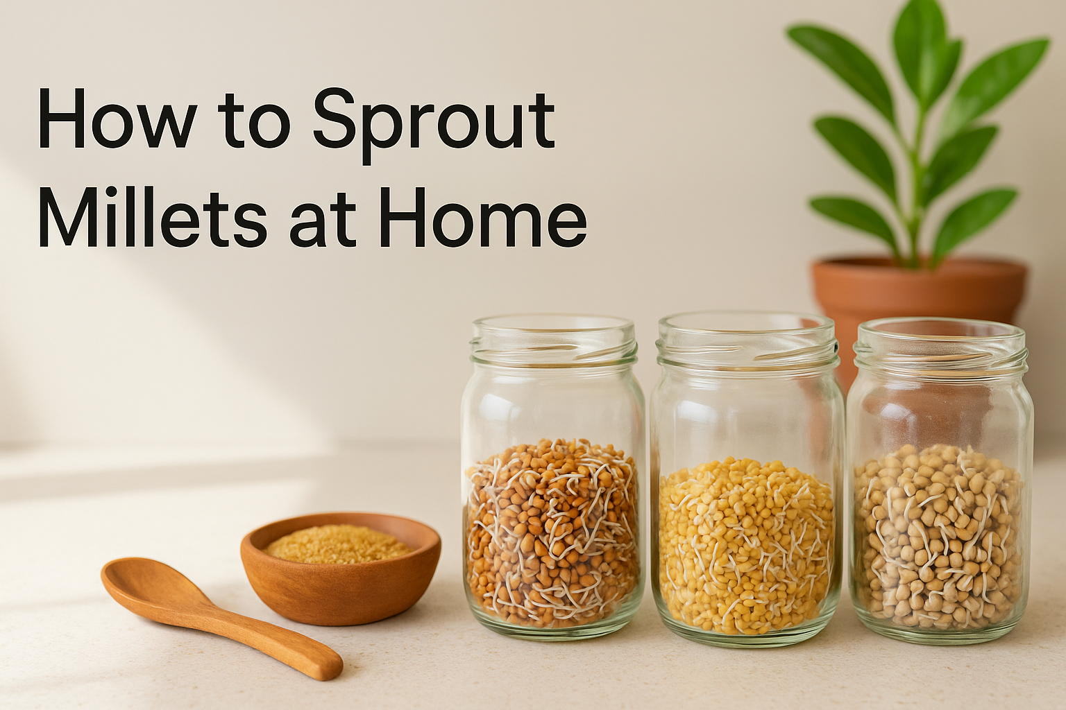 How to Sprout Millets