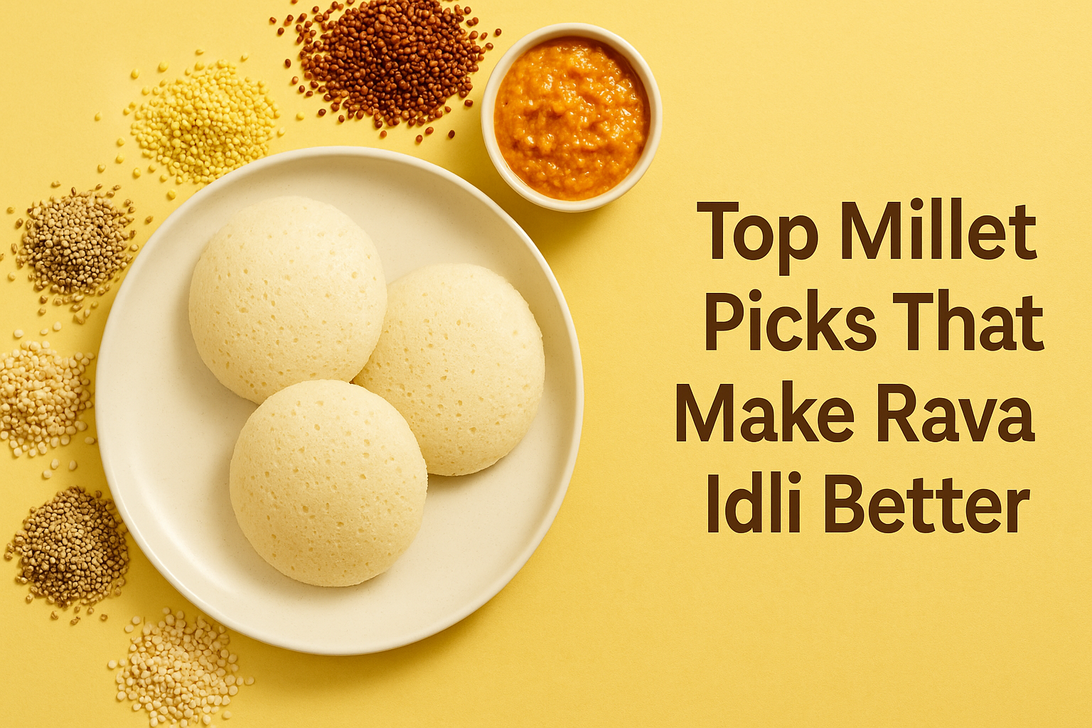 Top Millet Picks That Make Rava Idli Better